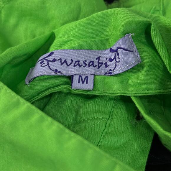 Vtg 90s Y2k Ruffle Collared Halter Top Gyaru Cyber Goth Emo Party Punk Sexy M - Picture 4 of 7